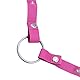 BDSMJOY Peniskäfig Fester Hilf Riemen,Chastity Belt Male,Chastity Cage Strap,Keuschheitskäfig Herren Verstellbares Seil,Keuschheitsgürtel Gummiband Zubehör, Sex Spielzeug für die Männer (Rosa)