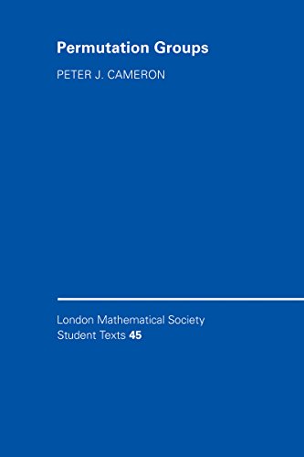 Permutation Groups (London Mathematical Society Student Texts Book 45) (English Edition)