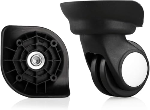 Luggage Wheels Replacement, 360 Degree Swivel Luggage Mute Wheel Suitcase Replacement Repair Wheels Parts Spinner