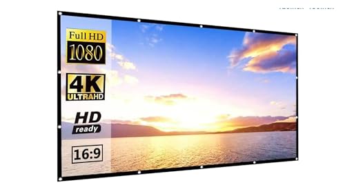 Écran de projection 150 pouces portable pour résoudre les problèmes de reflets en extérieur