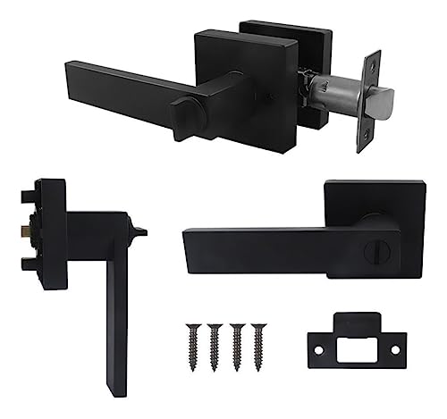 Cerrajería, Tools Homex Cerradura de Manija, Chapa Manija Cuadrada, sin Llave, para Puerta, Baño