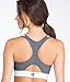 Champion Women's Great Divide Sports Bra, White Medium Grey, Large