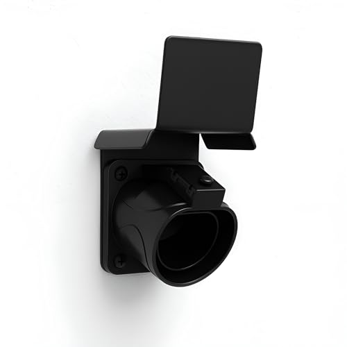 EVify Typ 2 Wandhalterung Halterung für Ladekabel Widerstandfähige Kabelhalterung aus rostfreiem Stahl für Wallbox & Elektroauto