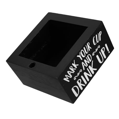 WOONEKY Portabicchieri per Feste Organizer per da Bar Design con Capacità Facile da e Decorativo per Party Picnic e Shower