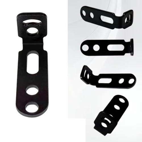 Soporte universal para luz de motocicleta en forma de L de horquilla 2 uds 5