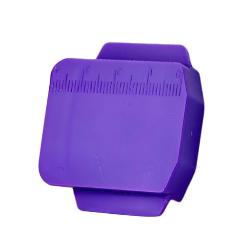 Guía magnética, herramienta de costura poligonal, portátil y multipropósito, indicador de escala, imán fuerte, ideal para puntuación precisa, 1,97 x 1,73 pulgadas