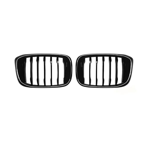 Calandre avant LED pour BMW X3 G01 X4 G02 2018-2022 pré-LCI illuminé noir brillant Single Line