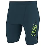 O'Neill Wetsuits Boys' Standard Youth Premium Skins Shorts, Cadet Blue, 12