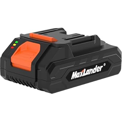 MAXLANDER 2.0Ah Lithium Replacement Battery, 20V Rechargeable Battery with Led Indicator Compatible for Garden Power Tools
