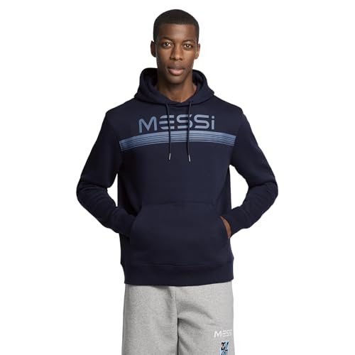 mens Lifestyle Logo Hoodie, Pullover Sweatshirt With Drawstring, Comfortable Fit
