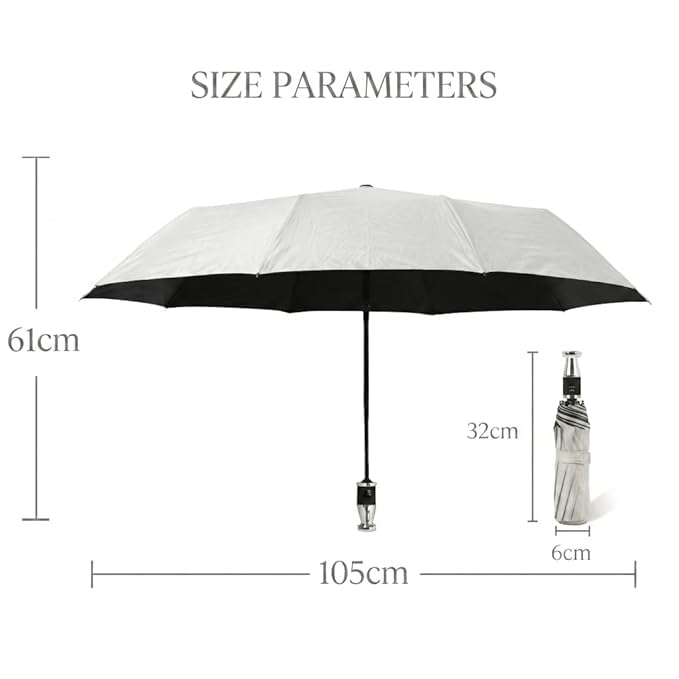 Image of STAR WORK Automatic Open Golf Umbrella, Extra Large Oversize Windproof Waterproof Stick Umbrellas for Rain Umbrella for Men and Women and Family