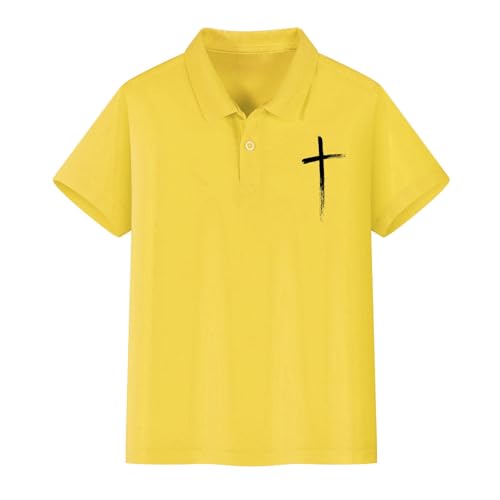 Children's Shirts for Boys and Girls in Spring Summer and Autumn 2D Personalized Printing Lapel Short Sleeves for Middle4