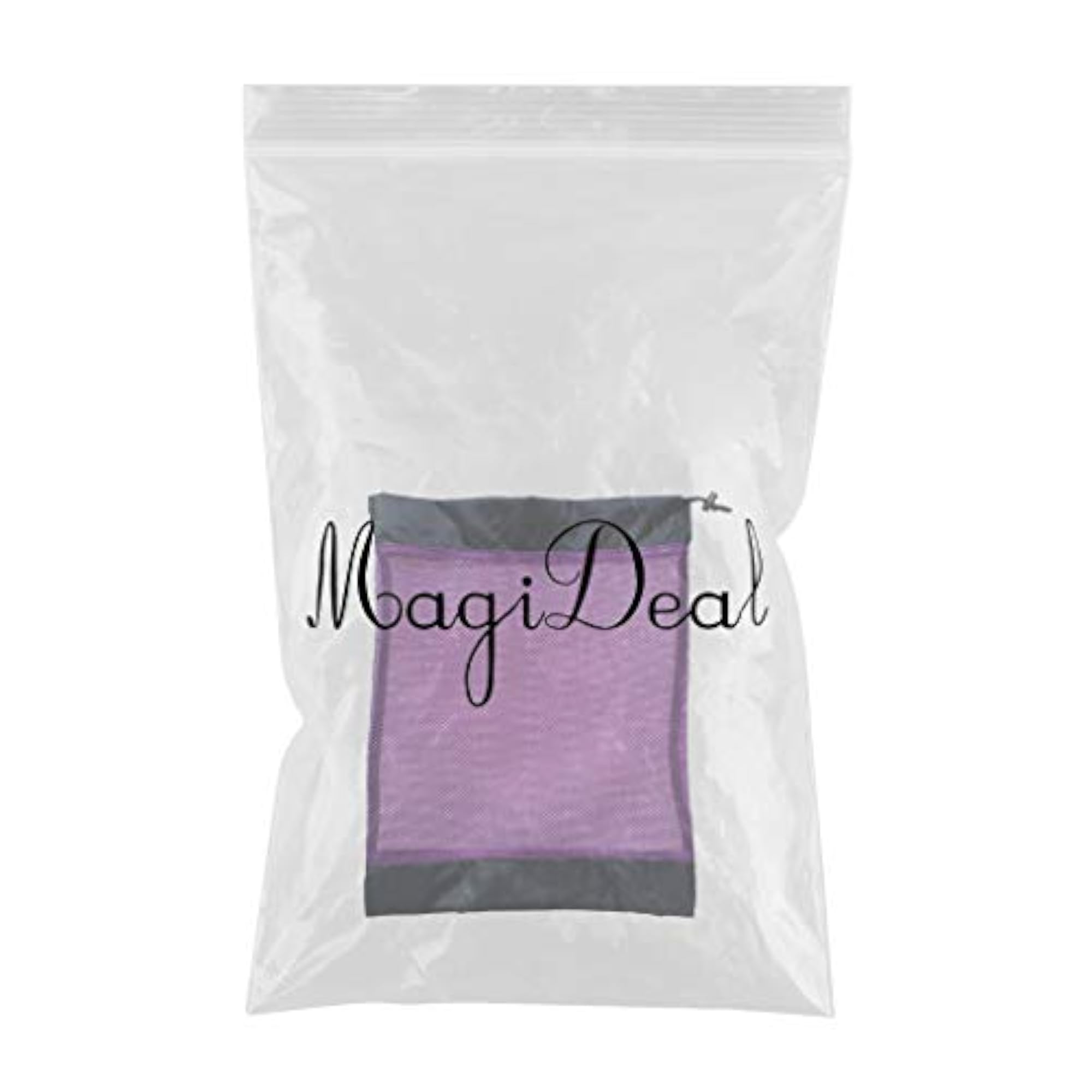 Mesh Drawstring Pouch for Water Sports, Purple