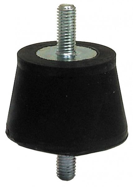 DOJA INDUSTRIAL | Supporti Gomma Antivibrazione Condizionatore | M8 | 4 Pezzi | Silent Block | Piedini Antivibrazione Motore Climatizzatore Esterno | Antivibranti in Gomma  Raffreddamento rapido