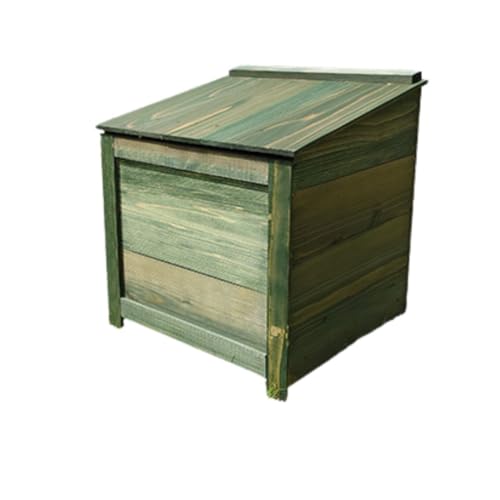 全国補助金実績多数 ベランダ に置ける おしゃれ な 木製 コンポスト ボックス 堆肥増加型大73L モスグリーン (全6色)国産杉 生ごみ処理容器 コンポスター ガーデニング