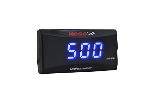 KOSO Super Slim Compact Digital Tachometer display