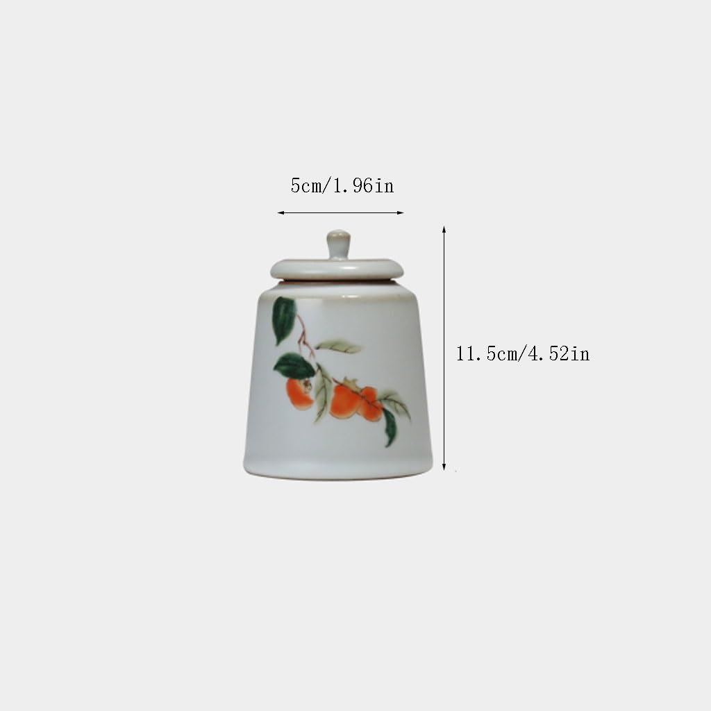 Keramik Lebensmittel Jar Retro Kleine Tee Kann Desktop Dekorative Keramik Versiegelt Tee Lagerung Kann Tee Lagerung Speisekammer Lagerung Container