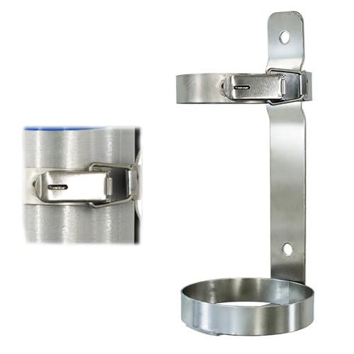 Support bouteille d'oxygène inox durable et étagère fixe - 2