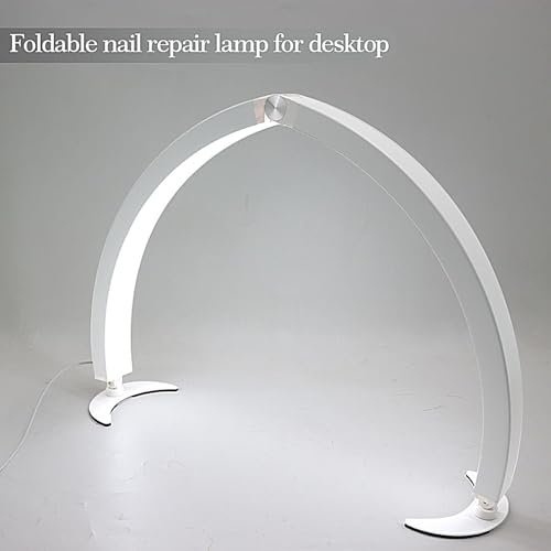 Lampe de table manucure pliable 40W avec télécommande pour salon - 2