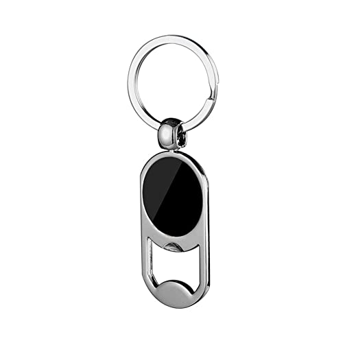 Portable Beer Bottle Opener Keychain for Men - Gift for Dad Husband Father | Durable Compact Keyring Bottle Opener with Easy Open Design