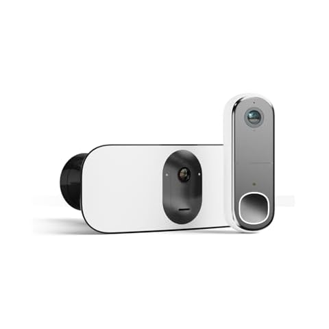 Arlo Front Door Security Kit with Floodlight and Doorbell Cover