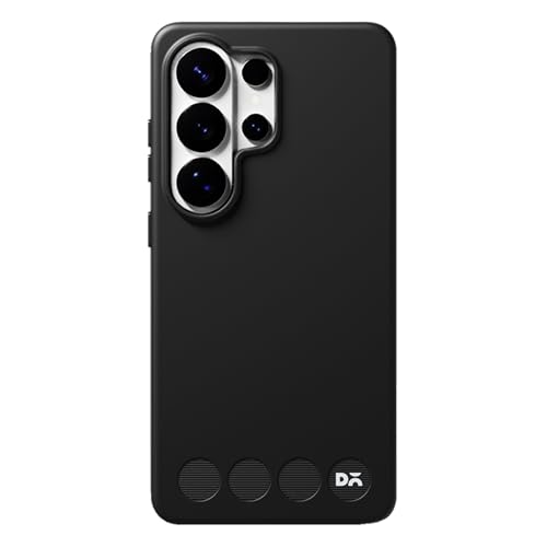 DailyObjects Samsung Galaxy S26 Ultra Stack Classic Magnetic Case Cover|Compatible with Magnetic|Camera & Body Protection|Shock/Scratch Proof|Dual Hybrid Protection | Wireless Charging - Carbon Black