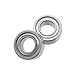 Bitray 10Pcs R188ZZ Deep Groove Ball Bearing Double Shielded for Industrial Machine