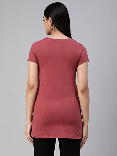 Image of Lyra Women's Cotton Regular Fit T-Shirt