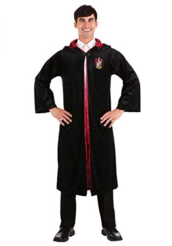 Fun Costumes Deluxe Harry Potter Gryffindor Robe Costume for Adults ? Movie Quality Wizarding World Hogwarts House Themed Robes X-Small