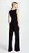 Norma Kamali Women's Kamali Kulture Shirred Waist Jumpsuit, Black, M