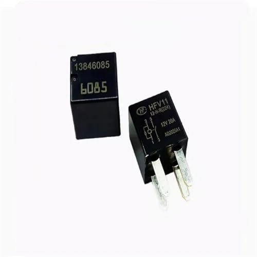 Évitez les surchauffes électriques grâce au relais 13846085 12V 20A 4PIN DCV12 stable