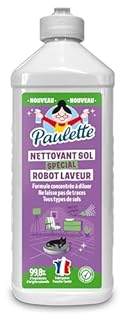 Paulette - Nettoyant Sol Spécial Robot Laveur - Parfums Lavande - Certifié Ecocert - Fabriqué en France - 500 mL