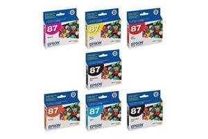 Epson T591900 Complete Ink Cartridge Set (B) for Epson Stylus Photo R1900 Printer