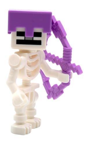 Image of LEGO Minecraft: Spider Minifigure and Skeleton (Ages 6+)