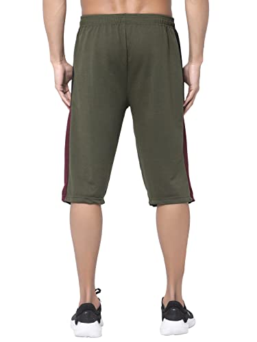 Image of KZALCON by Uzarus Men's Regular Fit Shorts Three Fourth Capri