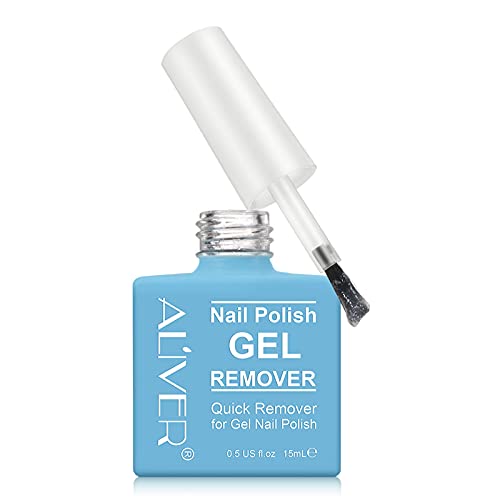 Nail Polish Remover, Quick & Easy Remove Gel Nail Polish Within 3-5 Minutes, No Need For Foil, Soaking or Wrapping, For Natural, Gel, Acrylic, Sculptured Nails