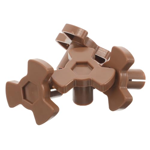 SOLUSTRE 4 piezas Soporte Acoplador para Microondas de Eje Corto de Repuesto para Plato Giratorio Guía y Rodillo para Bandejas de Microondas