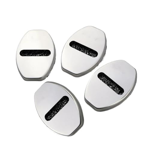 Caches serrure porte voiture en acier inoxydable pour finition premium Volkswagen
