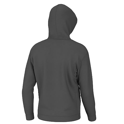 HUK Men Huk'd Up Logo Fishing, Fleece Hoodie with Stretch2