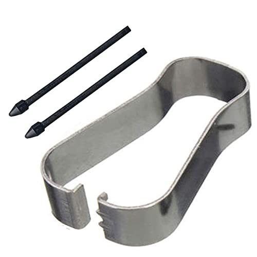 2 Pcs HQB-STAR Replacement Touch Stylus Soft Tips S Pen Nibs for Samsung Galaxy Tab S7,Tab S7 FE Stylus S Pen Tips/Nibs Black