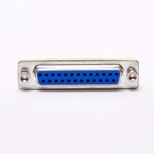 FireFold DB25 Female to Female Gender Changer - for Parallel or Serial Applications, Older Printers, Machinery, and Computers