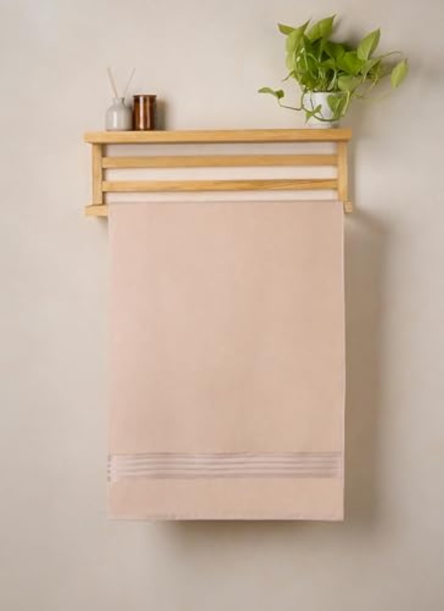 Himeya 100% Cotton Bath Towels, 3 Piece Set, Large Size