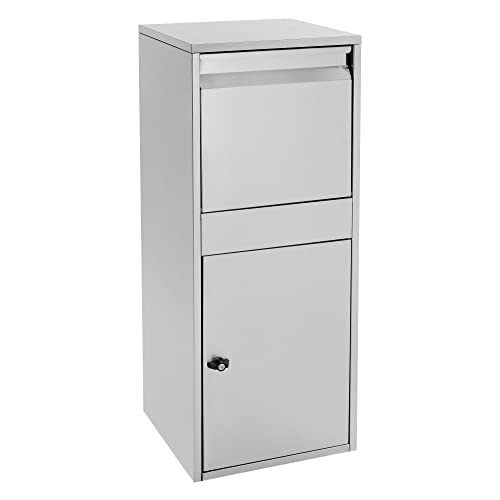 ML-Design Paketbriefkasten aus Edelstahl pulverbeschichtet, 41x103x38 cm,...