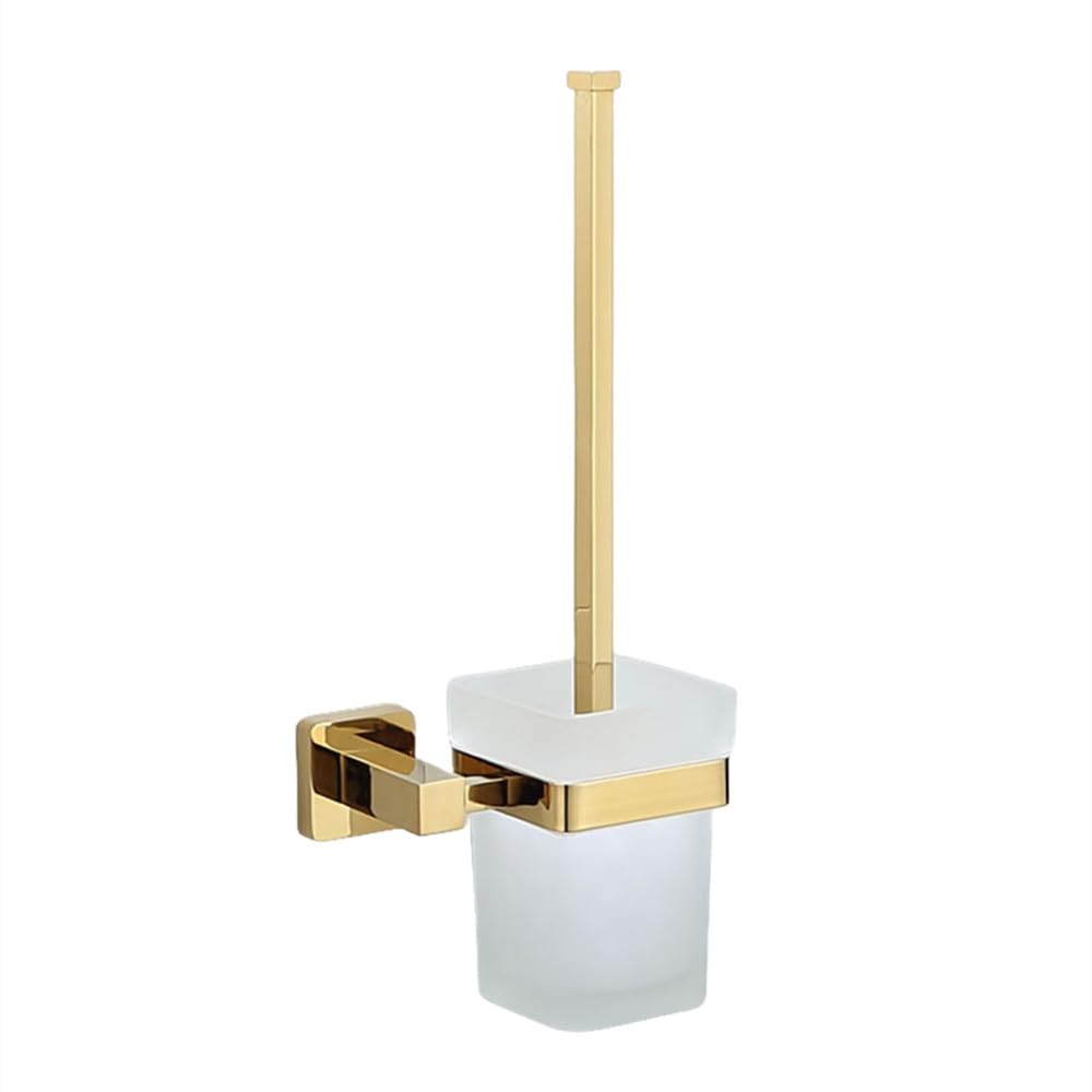 Toallero de latón Dorado de Lujo para baño, Soporte para Papel, Soporte para escobilla de baño, Gancho para Toalla, Gancho para Fila, Barra de Actividades, escobilla de baño