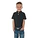 CTM Kids' Adjustable Elastic Belt with Magnetic Buckle, Navy