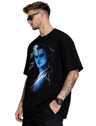 Image of STAND OUT All Over Printed Shiva, Krishna, Hanuman, Kali, Ram and Ravana, Ramayan, Bagavath Githa, Buddha Religious, Spiritual, Hindu Gods T-Shirts
