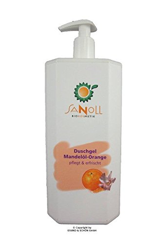 Sanoll Duschgel Mandelöl-Orange 1.000 ml