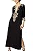 Produktbild L-Peach Damen Stickerei Kaftan Loungewear Homewear Übergroße Kimono Maxi Strandkleid Cover Ups Robe