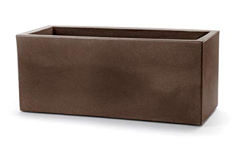 Teraplast Maceta Schio Cassa 100 cm Made in Italy reciclable