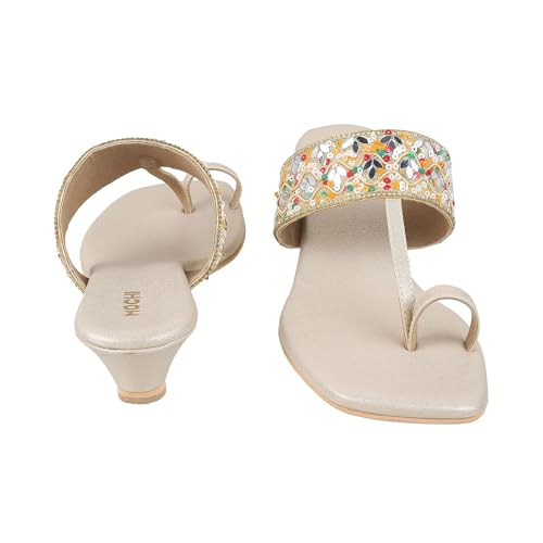 Mochi Women Ethincwear Wedge Heel Sandal - Image 5